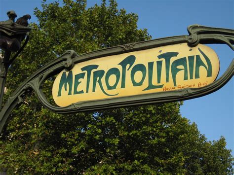 Paris Metro Entrance | Hector Guimard sign. | Terrazzo | Flickr