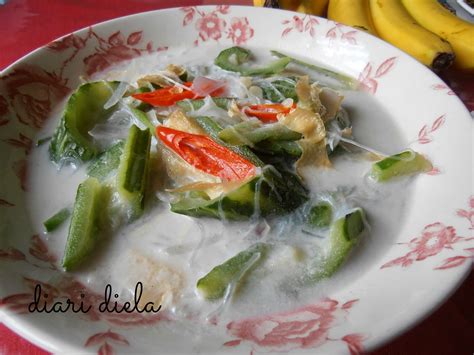 DIARI DIELA: Masak Lemak Sayur Petola