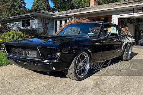 1967 Ford Mustang Is Why Black Is the Perfect Color for Custom Muscle Cars - autoevolution