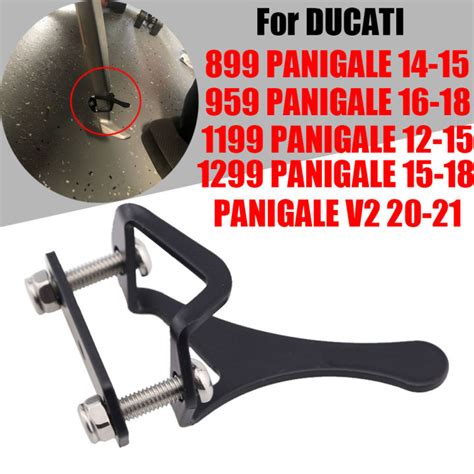 Motorcycle Kickstand Side Stand Enlarger Column Auxiliary For DUCATI ...