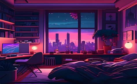 Premium Photo | Lofi bedroom aesthetic