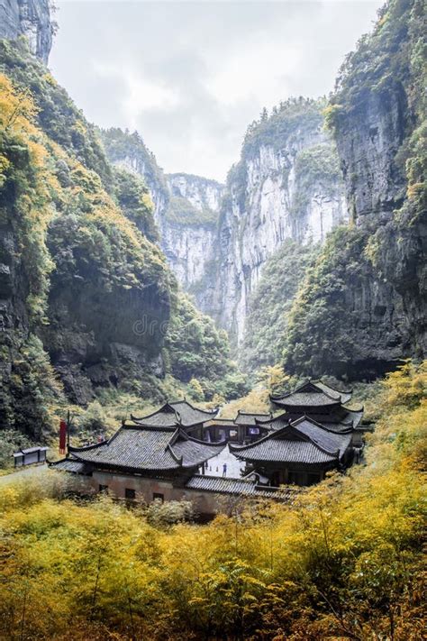 Wulong China the Most Famous Place of Valley Stock Photo - Image of ...