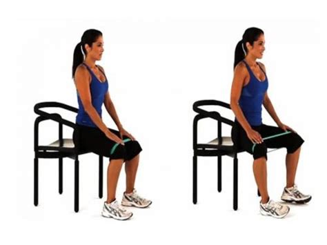 Clam Shells Seated | Leg workout with bands, Band workout, Resistance ...