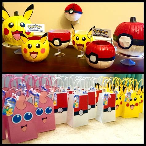 Pokemon party decorations