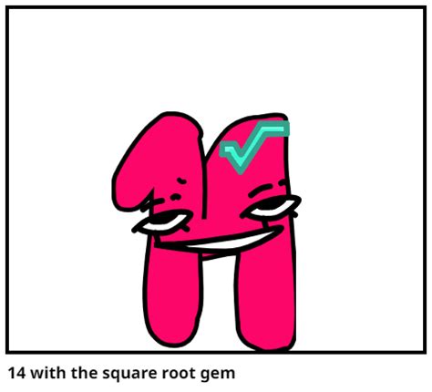 14 with the square root gem - Comic Studio