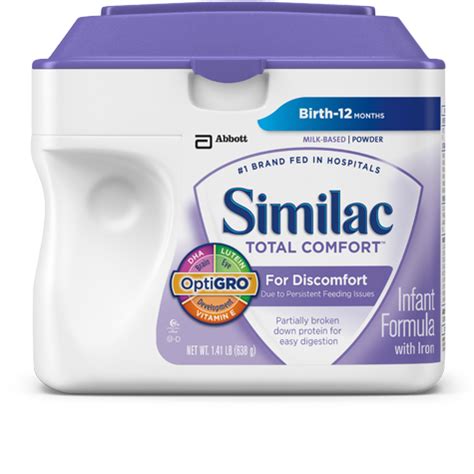 Similac Total Comfort: For discomfort due to persistent feeding issues ...