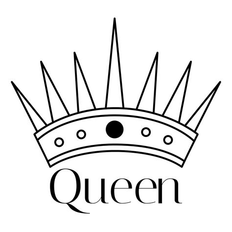 Crown vector icon design isolated on white background. King or queen ...