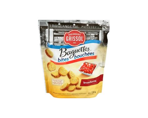 18 Boulangerie Grissol Baguettes Bites Bruschetta Nutrition Facts - Facts.net