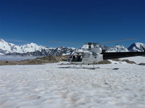 Friday Travel Photo: Helicopter in the Southern Alps | Backpackingmatt.com