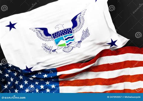 Flag of the United States Deputy Secretary of Homeland Security Stock ...