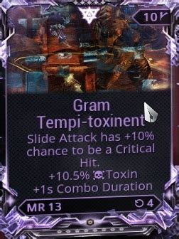 WTS melee riven mods( Scoliac / Zenistar / Galatine / Dragon nikana / Gram ) - PC: Trading Post ...