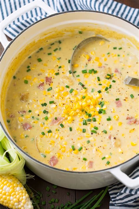 Panera Bread Summer Corn Chowder Recipe : Corn Chowder Recipe Video Natashaskitchen Com / Save ...