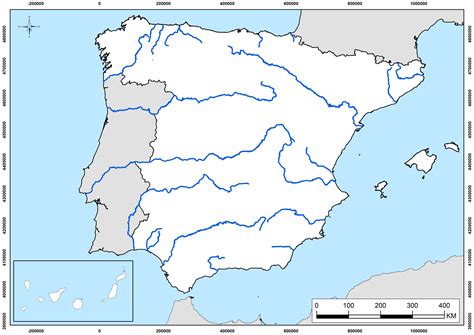 Juegos de Geografía | Juego de Mapa de ríos de España EBAU | Cerebriti