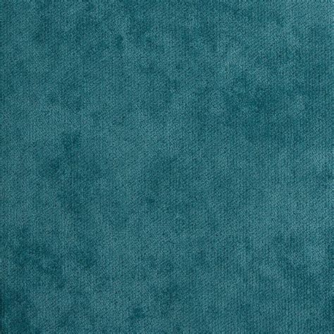 Peacock Aqua Solid Chenille Upholstery Fabric by the Yard M8784 | Turquoise fabric texture, Sofa ...