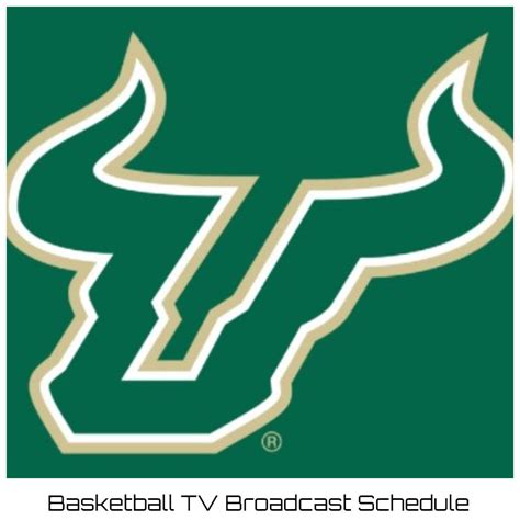 USF Bulls Basketball TV Broadcast Schedule 2022-23 | Printable PDF