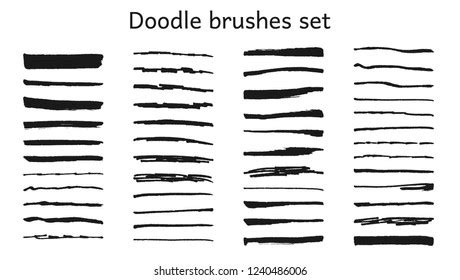 26 Marker Pen Brushes - Photoshop brushes