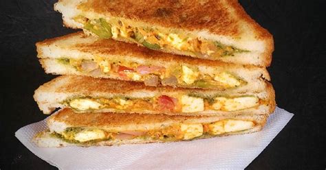 Paneer Tikka Sandwich