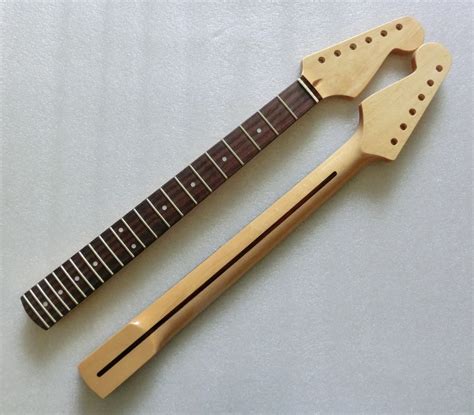 Free Shipping 22 fret electric guitar neck Canadian maple guitar neck replacement-in Guitar ...