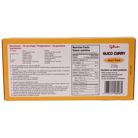 Glico Hot Curry Sauce – Yellow 2 x 220g – LifeStyle ishop