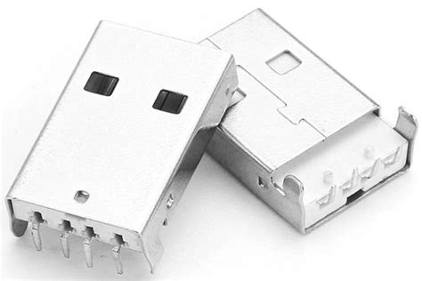 USB TYPE-A Male Connector Pinout, Datasheet, Connection and Specs