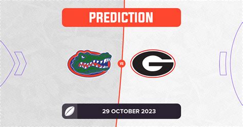 Florida vs Georgia Prediction and Tips - 29 October 2023