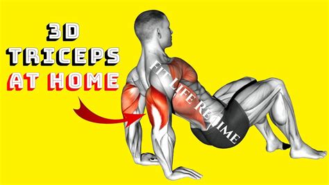 8 Most Effective Bodyweight TRICEP EXERCISES At Home (NO EQUIPMENT) - YouTube