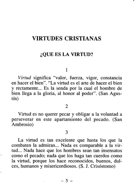 Las virtudes cristianas p. benjamín martín sánchez