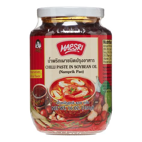 Maesri Nam Prik Pao, 16 Oz - Walmart.com - Walmart.com