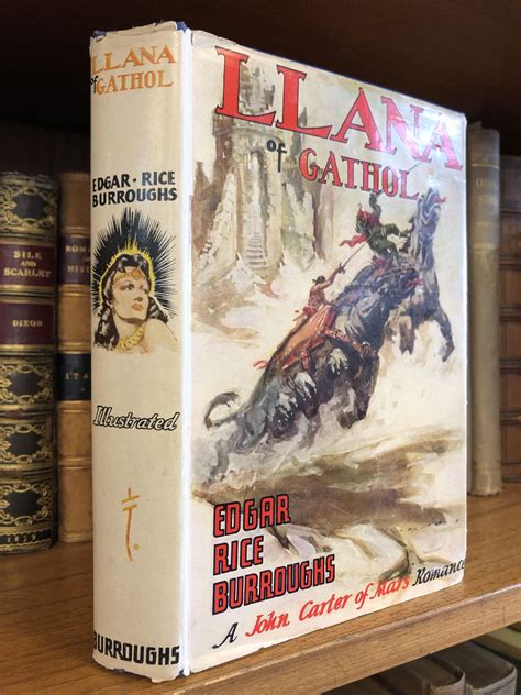 LLANA OF GATHOL by Burroughs, Edgar Rice; Burroughs, John Coleman [illustrator]: Hardcover (1948 ...