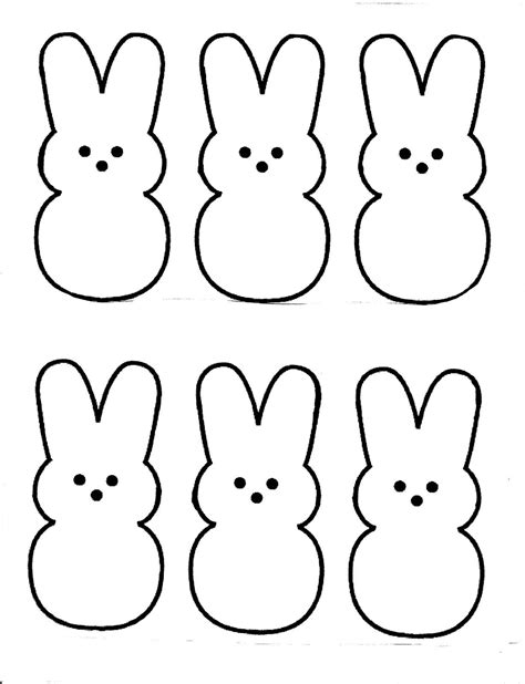 Nanny's Nonsense: Easter peeps printable | Easter cards handmade ...