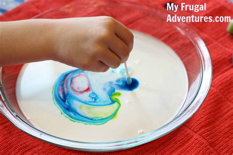 Easy Milk Paint Craft for Kids - My Frugal Adventures