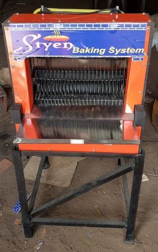 Metallic Steel Bread Cutter Machine at Rs 54326 in Surat | ID: 10870874588