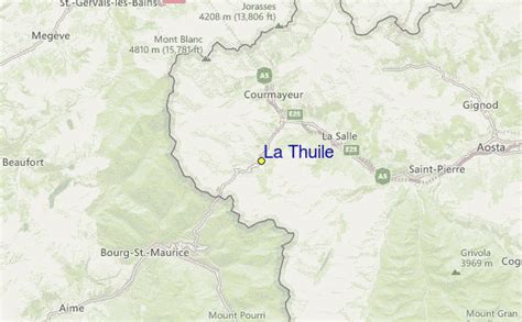 La Thuile Ski Resort Guide, Location Map & La Thuile ski holiday ...