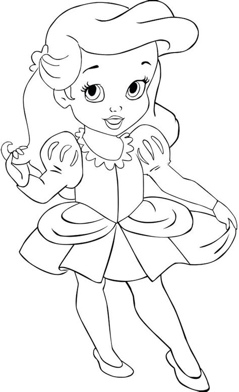 Baby Disney Princess Coloring Pages at GetColorings.com | Free ...