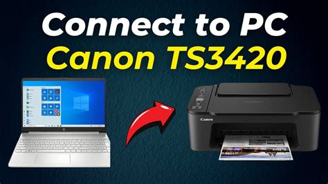 Canon Pixma TS3420 Printer How to Connect to PC Computer Wi-Fi Setup 2024 (Step By Step Guide ...