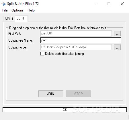 Split Files 1.72 - Windows Free Download