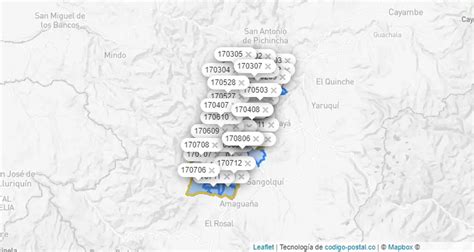 Código Postal Quito Distrito Metropolitano en Quito - Ecuador