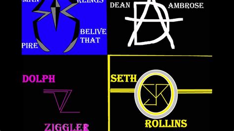 wwe superstar logos - YouTube