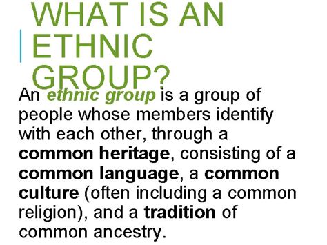 RELIGIOUS ETHNIC GROUPS WHAT IS A RELIGIOUS GROUP