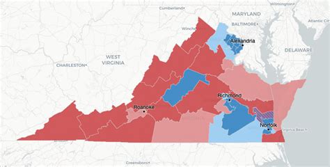 Map Virginia Senate Districts – Get Latest Map Update