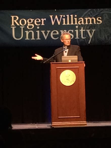 Nicholas Carr, Pulitzer Prize Winner, Visits RWU | M.F. Explorer