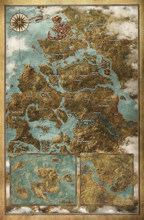 The Witcher 3: Wild Hunt Huge Full World Map Revealed