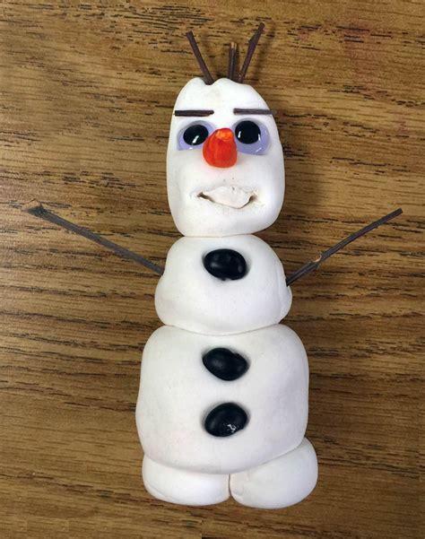 Model Magic Olaf - Art Projects for Kids