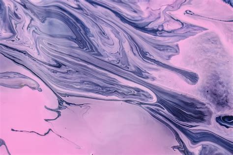 Purple and Black Abstract Painting in Close-up · Free Stock Photo