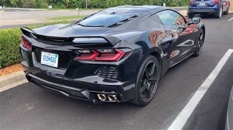 2020 Corvette Stingray Z51 Looks Stealthy In All-Black Attire