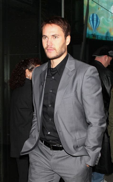 Love this look - grey suit, black shirt, no tie. | Grey suit black shirt, Grey suit men, Gray suit