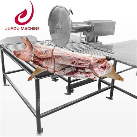 Pig Hog Half Beef Carcass Splitting Saw for Cattle Slaughtering Line ...