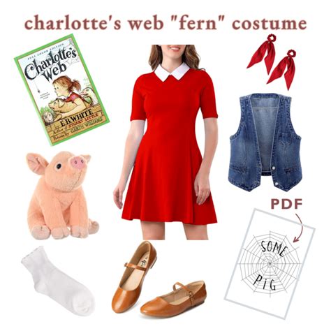 Easy DIY Charlotte's Web Fern Costume Ideas for Women