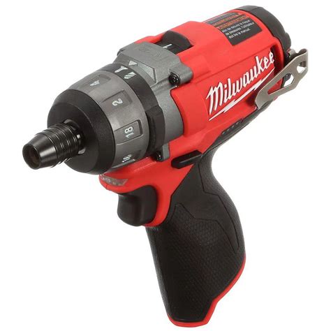 Milwaukee Tool M12 FUEL 12V Lithium-Ion Brushless Cordless 1/4 -inch Hex 2-Speed Screwdriv ...