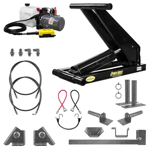 6 Ton (12,000 lb) Dump Trailer Hydraulic Scissor Hoist Kit | PH416